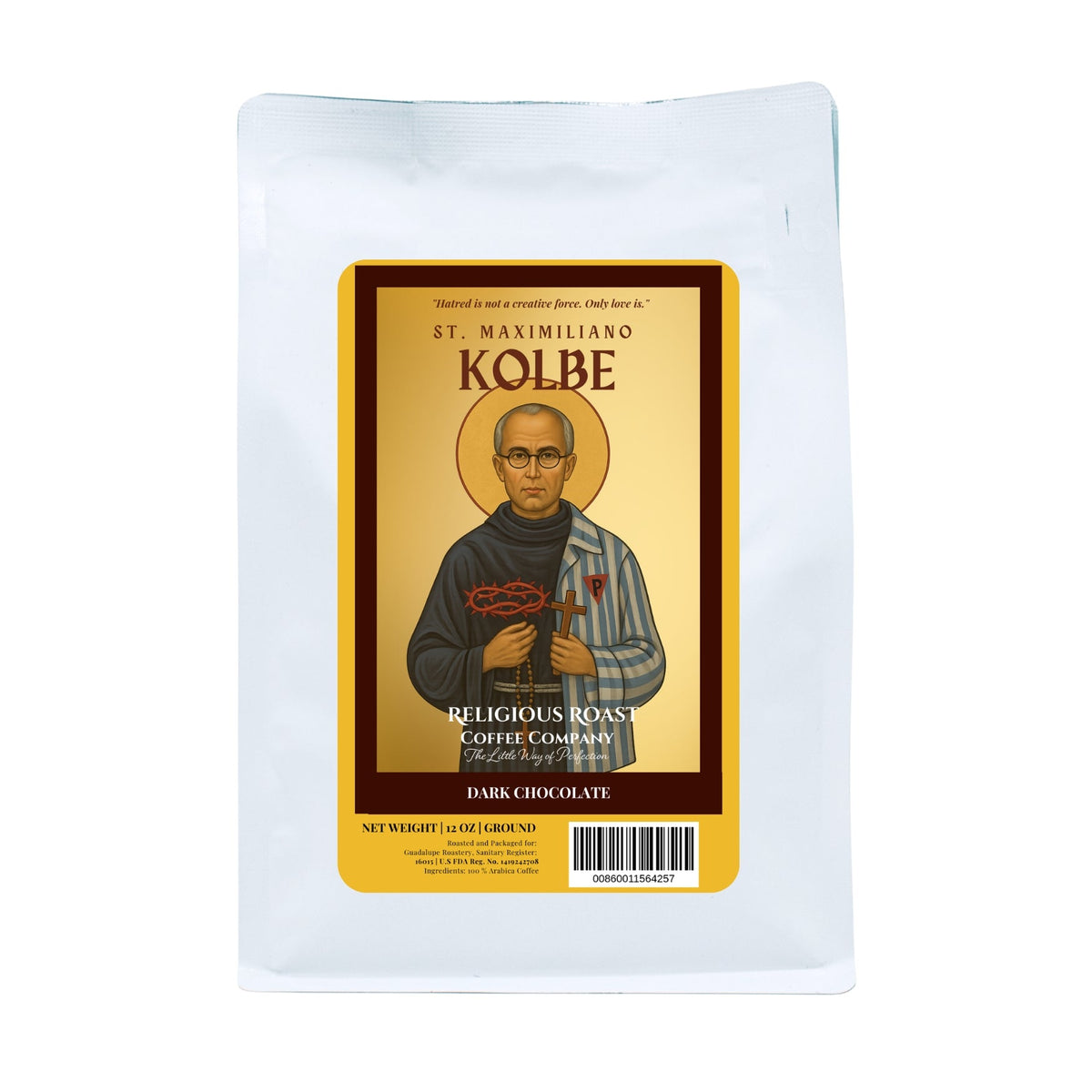 St. Maximilian Kolbe – Dark Chocolate Coffee