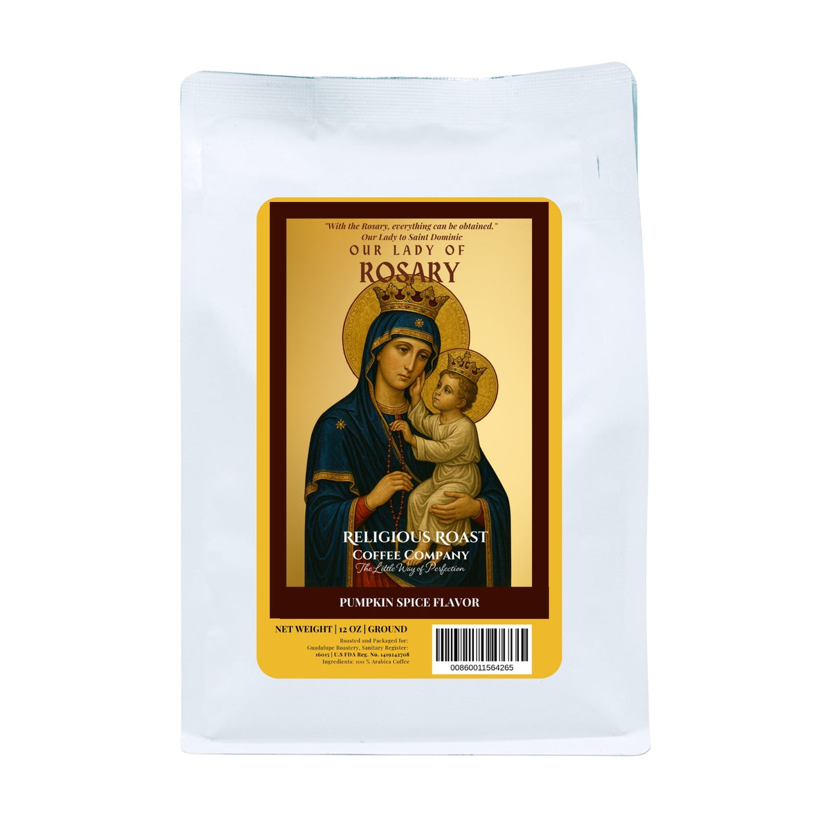 Our Lady of the Rosary – Autumn Pumpkin Spice