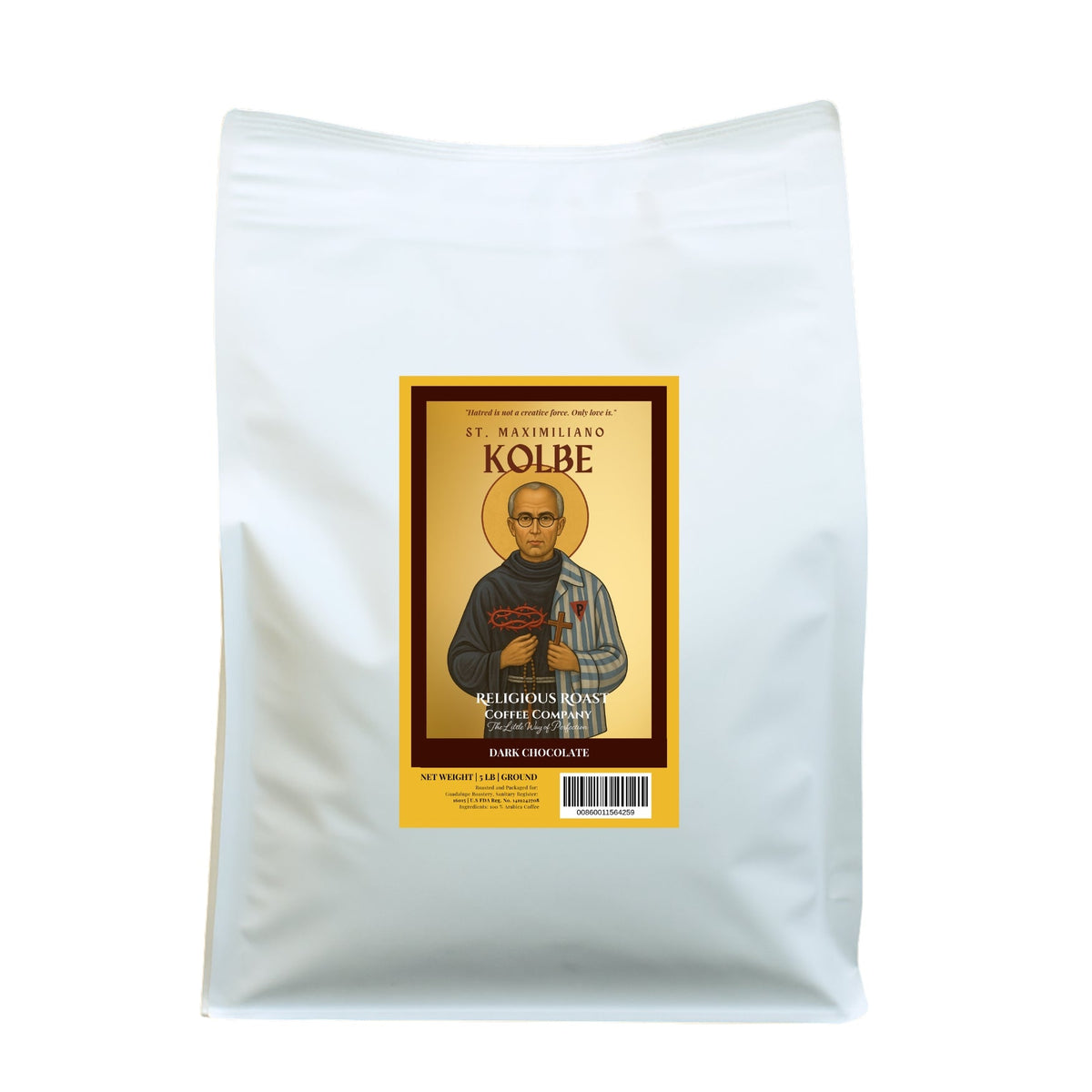 St. Maximilian Kolbe – Dark Chocolate Coffee