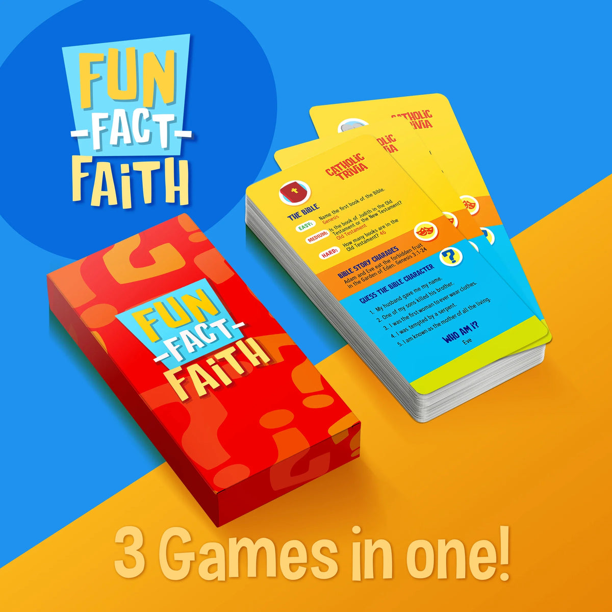 Brother Francis Catholic Game Bundle: Bingo, Choose, Fun-Fact-Faith