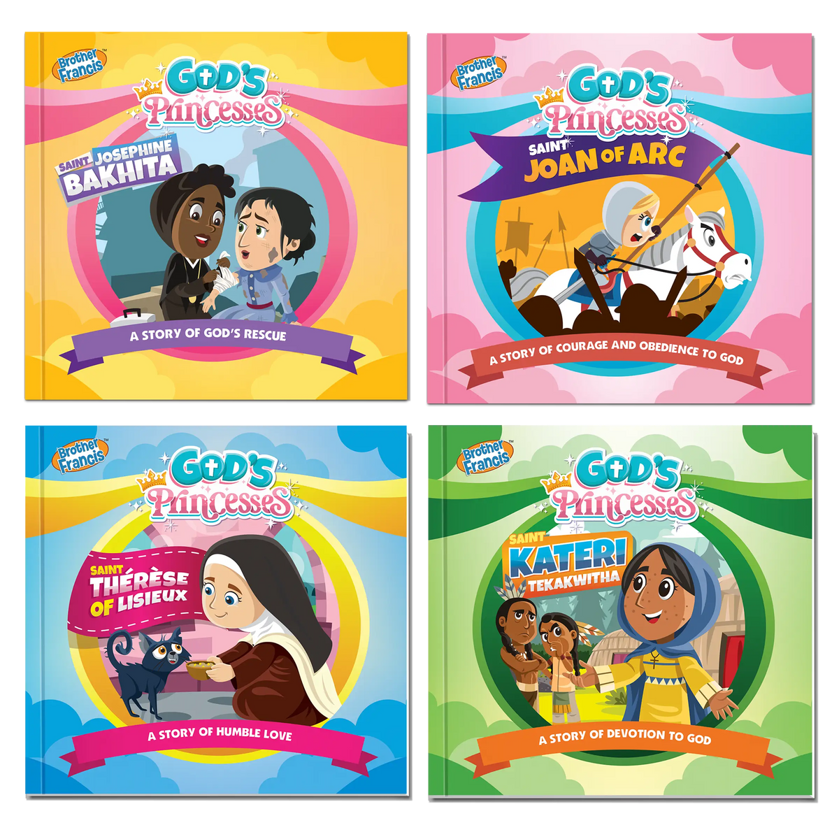 God's Princesses Book Bundle by Brother Francis