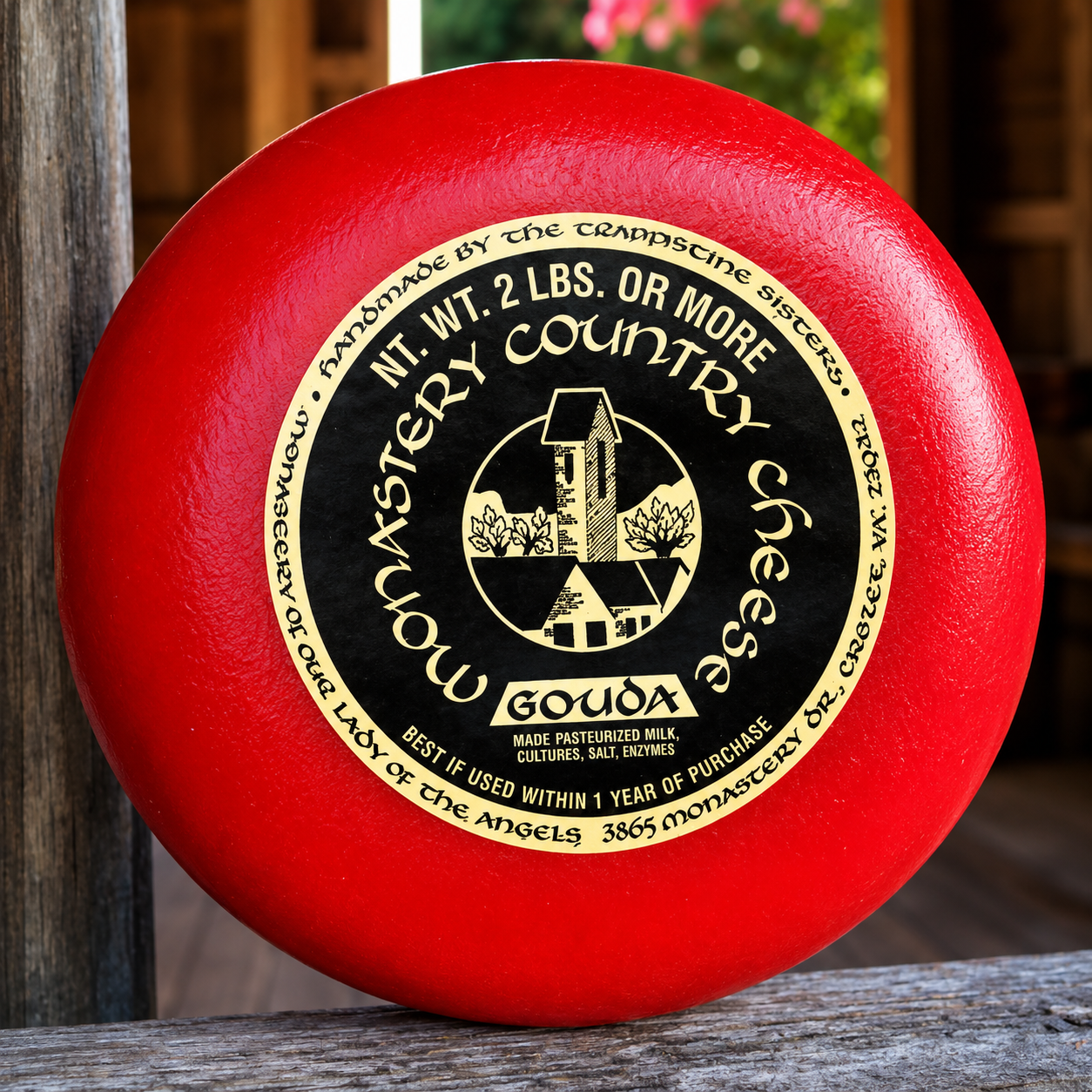 Monastery Country Cheese — 2 lb Gouda Wheel